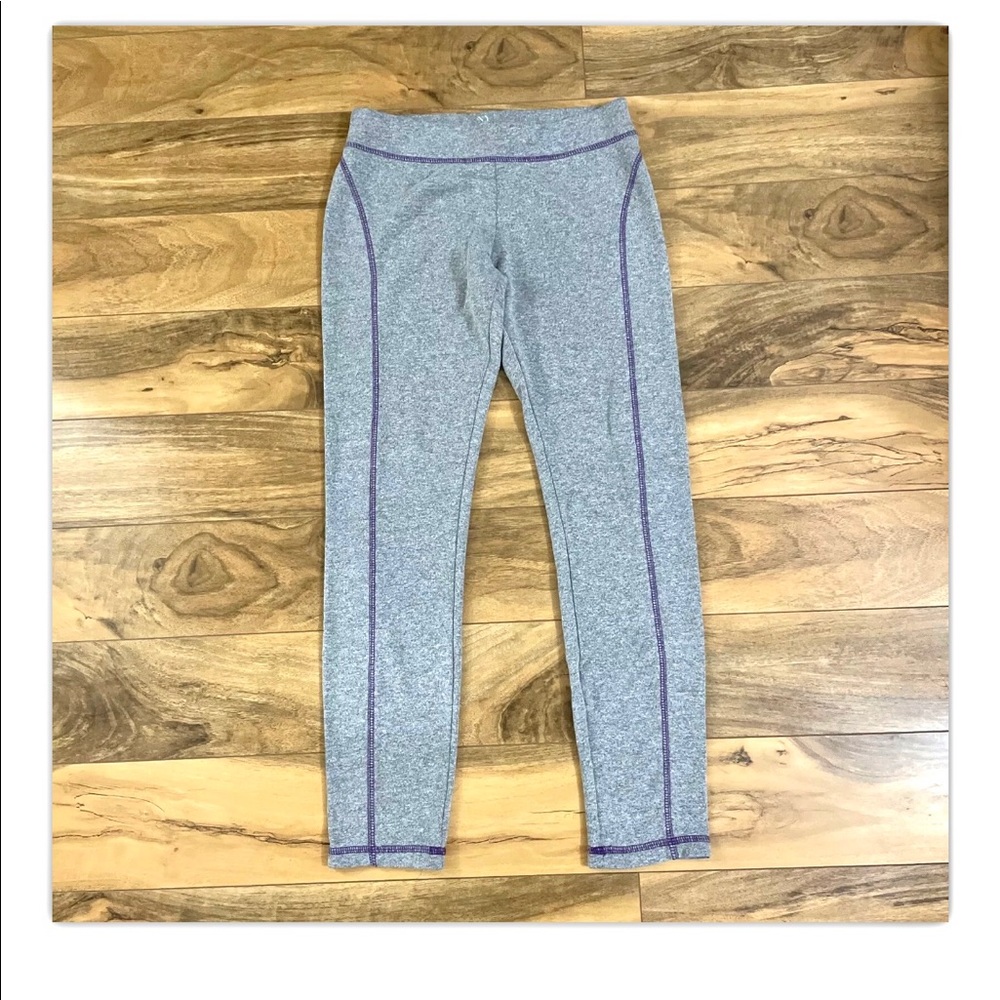 NEW YORK & COMPANY Women's Leggings Yoga Workout Pants Gray Sz S